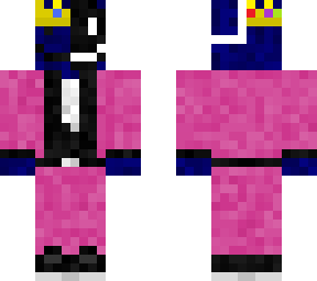 demon in a suit (blue,pink,black)