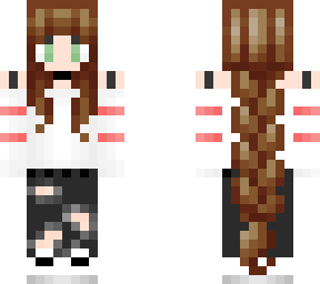 girl with brown hair