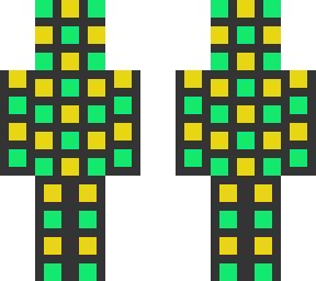 green and yellow checkerboard