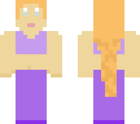 gwyn in purple lehenga