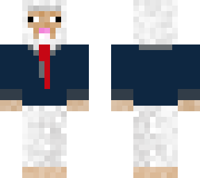 sheep with suit top