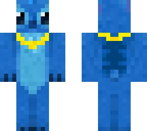 stitch with just the gold chain thing