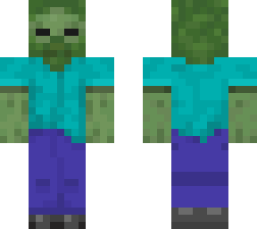zombie with new steve skin | verison 2