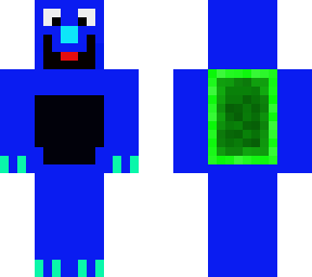 blue turtle man