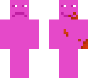 creepy pink guy