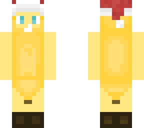 ducksonquackyo banana skin with christmas hat and other edits