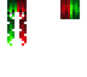 female hb - red & green christmas split