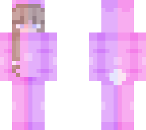 i made my sister a bunny skin