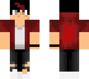 my brothers skin out of ein (his fav color is red)