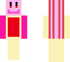 pink filled donut