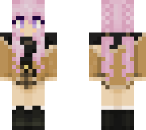 pink haired girl
