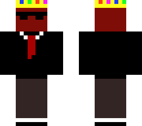 red business man
