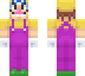 Wario Minecraft Skin Wario Minecraft Skin