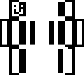 white and black neon