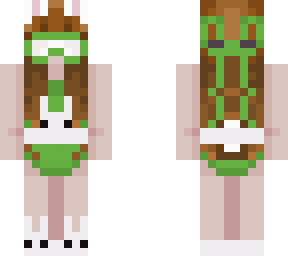 baby bunny in swimsuit