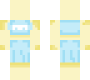 cinnamon roll swim suit! <3