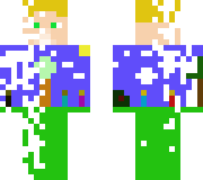 destructed skin