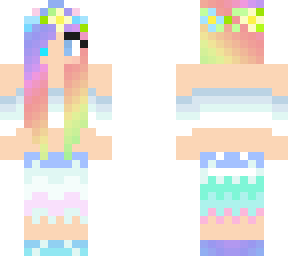 fancy rainbow girl