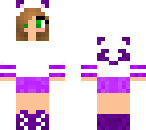 my panda girl skin