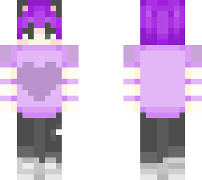 purple cat boy <3