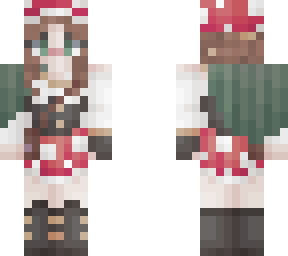 recolor of namelesscat's dnd character - mushroom druid