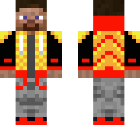 rekrep but red not blue | Minecraft Skin