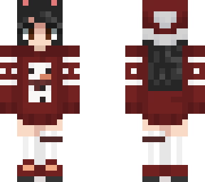 skin de navidad chica