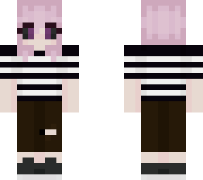 alien girl pink hair