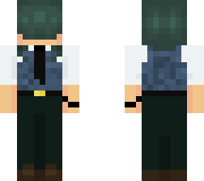 blue sweater vest