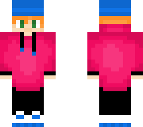 bucket hat (red)