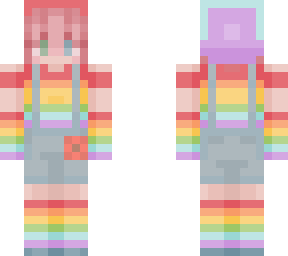 lgbtq rainbow girl