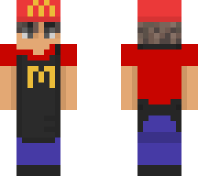mcdonalds worker | Minecraft Skins