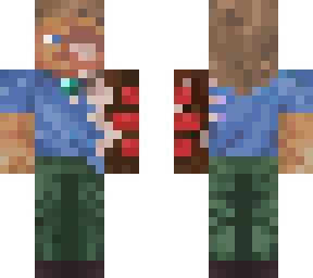 Mushroom Man (Infected) | Minecraft Skin