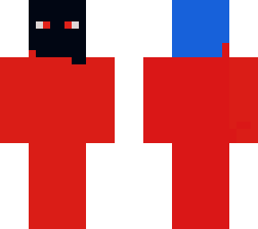 red, black, and blue