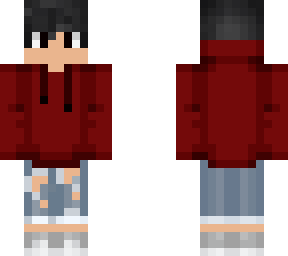 red hoodie bf