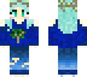 Tree Shirt and Leaf Crown | Minecraft Skin