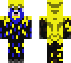 yellow-blue panda