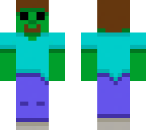 animation steve (zombified big eyes)