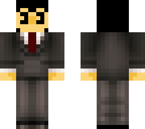 bendy in a suit