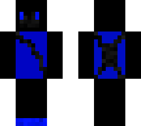 blue parkour boy