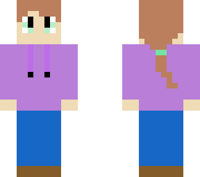 cute girl w/ purple sweatshirt