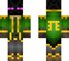 enderman green suit