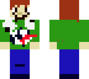 minecraft green sweater