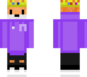 my skin with techno's crown