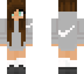 nike hoodie girl // edited & shaded