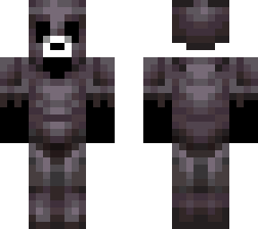 panda with netherite armor