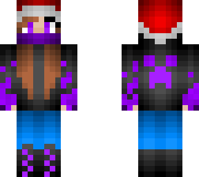 purple gamer girl (christmas!)