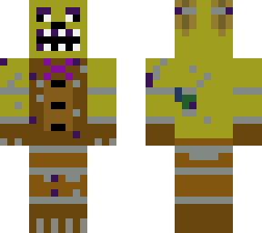 purple guy in withered spring bonnie