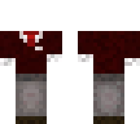 red suit