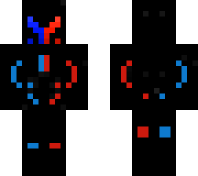 a cool robot with a cool face